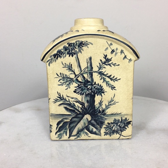 Vintage Asian Fusion Vase Decorative Piece - Picture 3 of 5